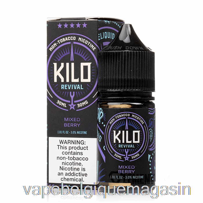 Jus De Vape Baies Mélangées - Kilo Sels De Renaissance - 30ml 30mg